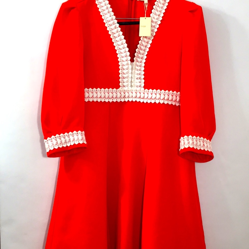 MAJE Bright & Bold Dress